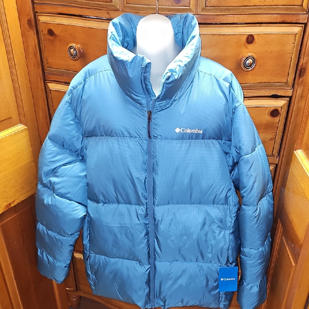 Columbia Men's Puffer Teal  Insulated Jacket